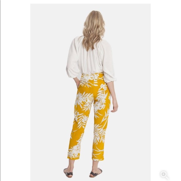 NEW • Tucker NYC • The High Waist Trouser Yellow - Picture 3 of 8
